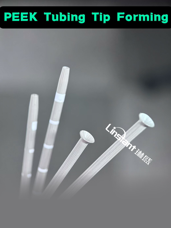  Turnare cu vârf pentru tub PEEK